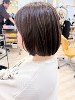 モリオ フロム ロンドン 成増店 【morio成増/児玉】ワンレンボブ スモーキーベージュ