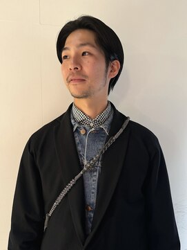 パーク(PARK) メンズ刈り上げなしセンター分け