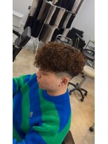 イーラ アメ村店(era)&nbsp;ブラウンスーパーバロックパーマ