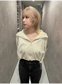 blond wolf