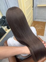 ヴェーレン(Wehlen)&nbsp;グレージュブラウン　髪質改善ストレート　うるつやロング