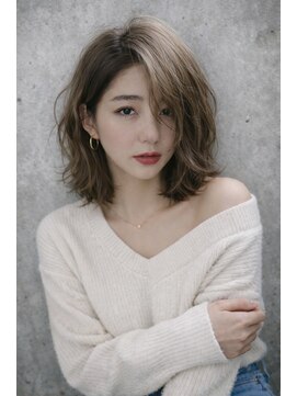 nina 梅田【ニナ】 【2/28 NEW OPEN(予定)】 【nina梅田】サイドミディアムボブ