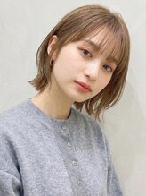 クオン 武蔵小杉(quon)&nbsp;ハッシュカット/シースルーバング/結べる長さのボブ/３０代