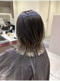 髪質改善で魅せる大人ハイライトボブ