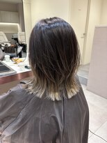 クララ 守谷店(CLALA)&nbsp;髪質改善で魅せる大人ハイライトボブ