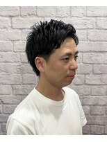 グレイスフルバーバー 赤坂見附店 ツーブロスパイキーショート