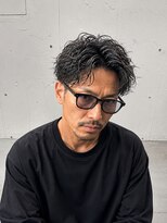 メンズ ラピス(Men's Lapis) 40代 メンズパーマ 縦落ちスパイラル