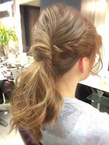 フラッグ ヘアー 天神西通り店(Flag HAIR)&nbsp;ゆるふわまとめ髪