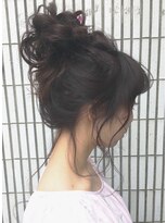 【AnFyeforprco】ゆるふわお団子アップ☆おフェロアレンジ