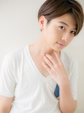 モッズヘア メン 上尾東口店(mod's hair men) ≪mod's men≫長めバングとサラ髪☆爽やかショートn