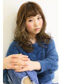 春色アッシュベージュカラー