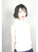 DiMPlE越谷/越谷駅前フリンジウェーブ柔らかボブ♪ベージュで！