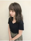 【large】☆透明感カラー☆大人かわいいモノトーンアッシュ