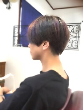 美容室 ティアナ ココ(TIEANA.COCO) グレージュ大人ユニコーンメッシュ