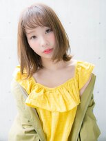 ルティア 池袋(Lutia) ハイトーンベージュで透け感たっぷりカラーに