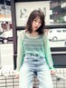 【平日限定☆ハホニコTr】デザインカット＋極上ハホ二コTr ￥6600→￥5800