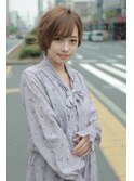 大人可愛い、色気、小顔カットひし形シルエット【錦糸町】