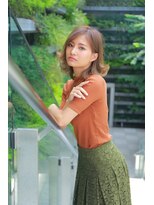 サイン ヘア イノベーション(sign HAIR INNOVATION)&nbsp;大人可愛い、色気、小顔カットひし形シルエット【錦糸町】