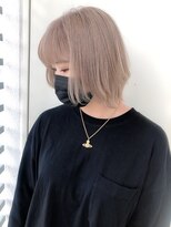 ジーナ 博多(Zina)&nbsp;【Zina】大人かわいい/冬カラー/ウルフボブ/20代30代40代