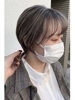 パブロ(Pablo)&nbsp;ショートスタイル×コントラストハイライト