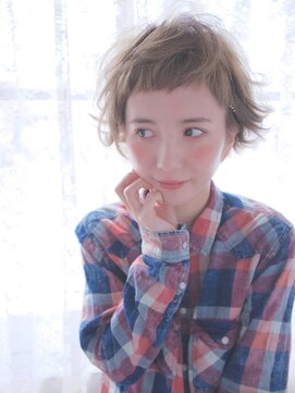 オジコロジ(ojiko.roji) ☆月曜営業☆ojiko.roji大人可愛いショートバングショート外ハネ