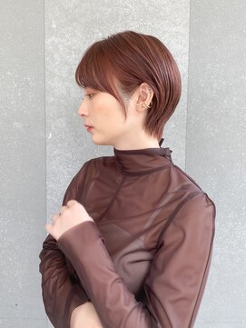 ロンド レグリーズ 立川(Lond leglise) 【山方　直也】マッシュショート×美髪×耳かけ×大人かわいい