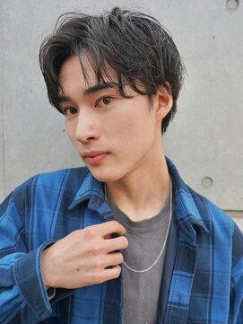 ニコ トウキョウ ヨコハマ(nico) センターパート/ニュアンスパーマ