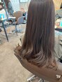 オーブ ヘアー ルビー 御所野店(AUBE HAIR ruby) ロングヘアゆる巻き