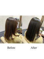 カミケン 清明店(kamiken.)&nbsp;透明感オリーブグレージュ赤み抑える美髪【カミケン清明店】