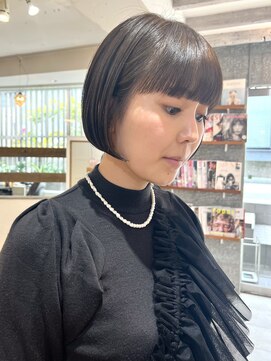 センスヘア(SENSE Hair) 大人ボブ×マットグレージュ