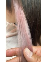 アップ(UP)&nbsp;イヤリングカラー　ホワイトピンク