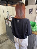 ニコヘアー(niko hair) red orange