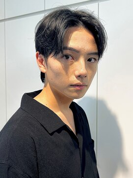 ロンドアンメゾン 原宿(Lond un Maison.) 【吉田智哉】メンズパーマ、メンズセンターパート、7:3パート