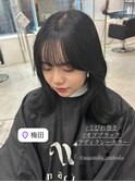 吉岡Style/就活生におすすめオフブラックカラー/くびれ巻き