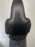 【ナチュラルな仕上がり♪】カット＋酸性ストレート￥13000