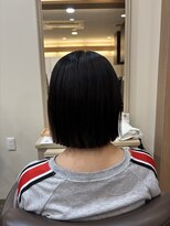 アルターリール(aL ter Rire)&nbsp;黒髪/ボブルフ/ネビージュ/小顔/ワンレン