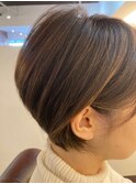 ケアカラー×トリートメント×ハイライト