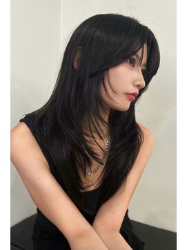 ランズ(LANDS) レイヤーカット 【韓国ヘア 大阪 梅田】