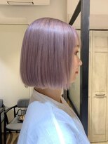 バディ 中野駅前店(BUDDY)&nbsp;ペールラベンダー　【中野美容室/ブリーチ/ダブルカラー】
