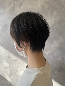 ザ ラブズ ラフズ ヘアー 本店(the loves laughs hair) くびれショート/小顔カット/再現性カット/20代30代40代50代