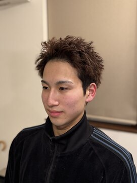 理容 うめむら スパイキーショート