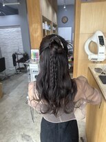 ミロク(miloc)&nbsp;カチモリハーフアップ