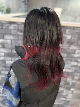 ディアーバイラポールヘア(Dear by RAPPORT HAIR) ウルフ×エンドカラー