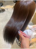 大人かわいい20代30代40代小顔ショコラベージュ　Zina本八幡