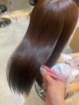 ジーナ 本八幡(Zina)&nbsp;大人かわいい20代30代40代小顔ショコラベージュ　Zina本八幡