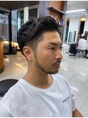メンズ　メンズカット　フェード　ツーブロック　眉毛