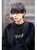 ウェーブパーマ　メンズヘア　束間　イケメン　２０代　３０代ｋ