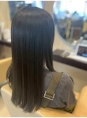ツヤ感×柔らかさを極めた縮毛ストレート/縮毛矯正