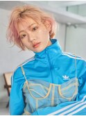 おくれ毛ショートくびれヘア顔周りレイヤー_29424