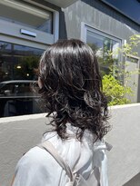 ランプヘアーデザイン(LAMP HAIR DESIGN)&nbsp;【大森 智博】ミディアムカーリーヘア/ミディアムパーマ